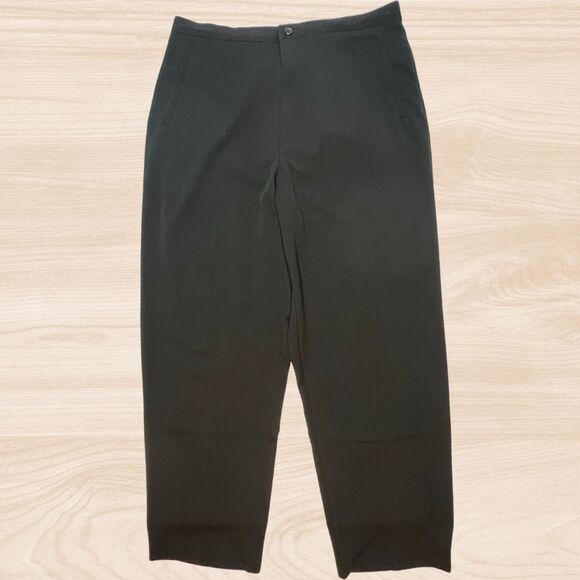 Briggs Pants Womens 16 Black Ankle Slacks Professional Occupational Trousers - Picture 7 of 10